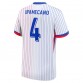 Seconda Maglia Francia Upamecano 4 Euro 2024